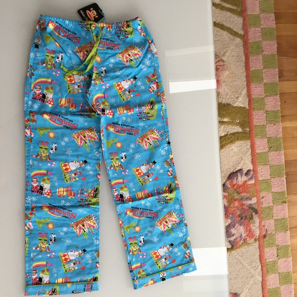 GENUINE PAUL FRANK CHRISTMAS FLANNEL PYJAMA PANT